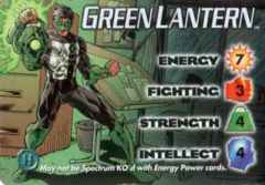 Green Lantern 4-Grid Character Card